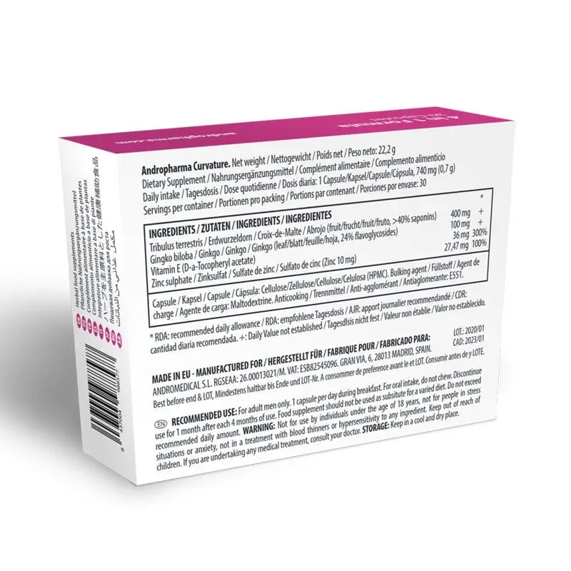 Trattamento della malattia di Peyronie con curvatura Andro Medical