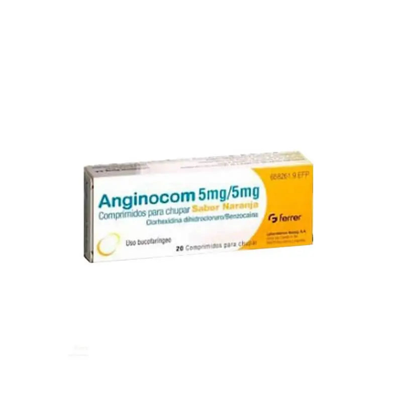 Anginocom, 20 Orange Squeeze Tablets