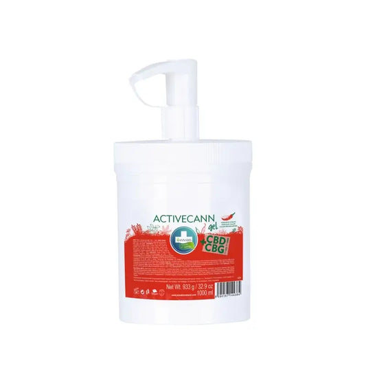 Annabis Activecann CBD+CBG Gel riscaldante per massaggi 1L