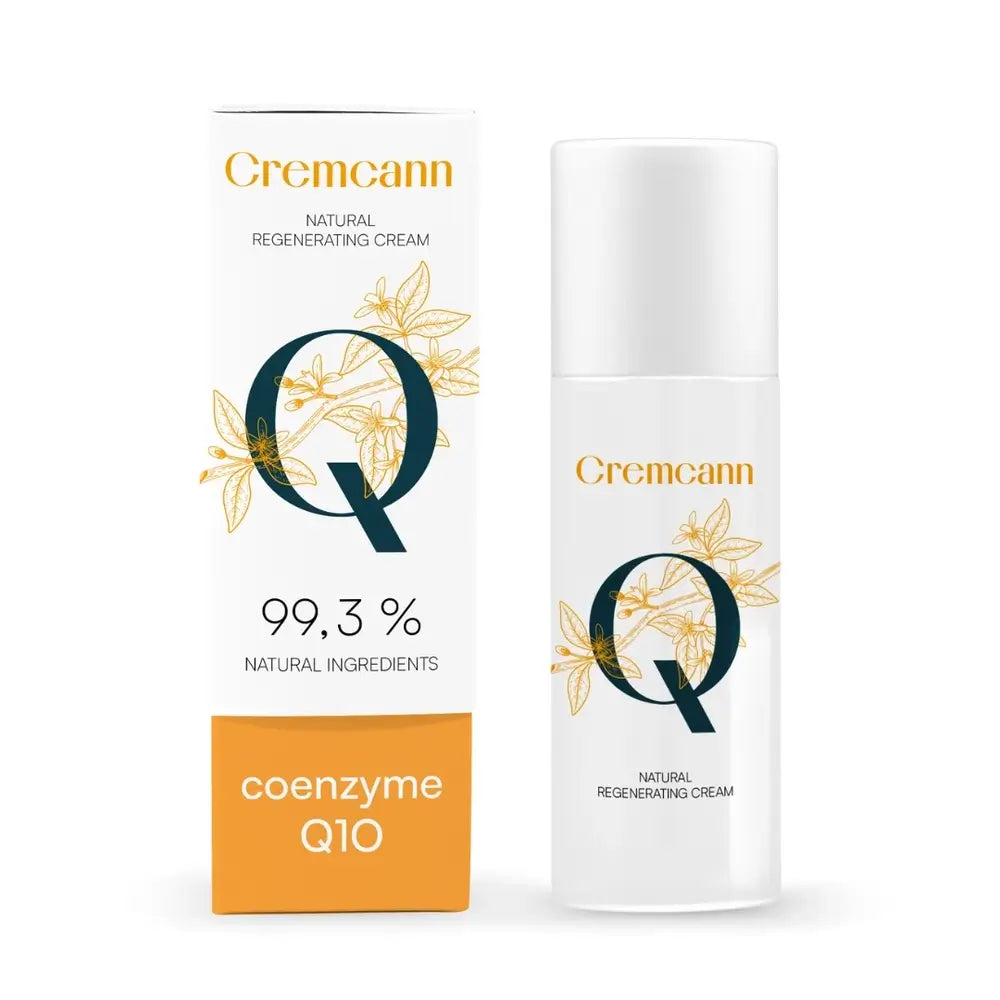 Annabis Cremcann Q10 Natural Regenerating Moisturising Cream Airless Bottle 50Ml