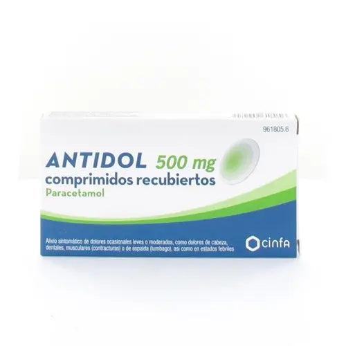 Antidol 500 mg 20 compresse rivestite con film