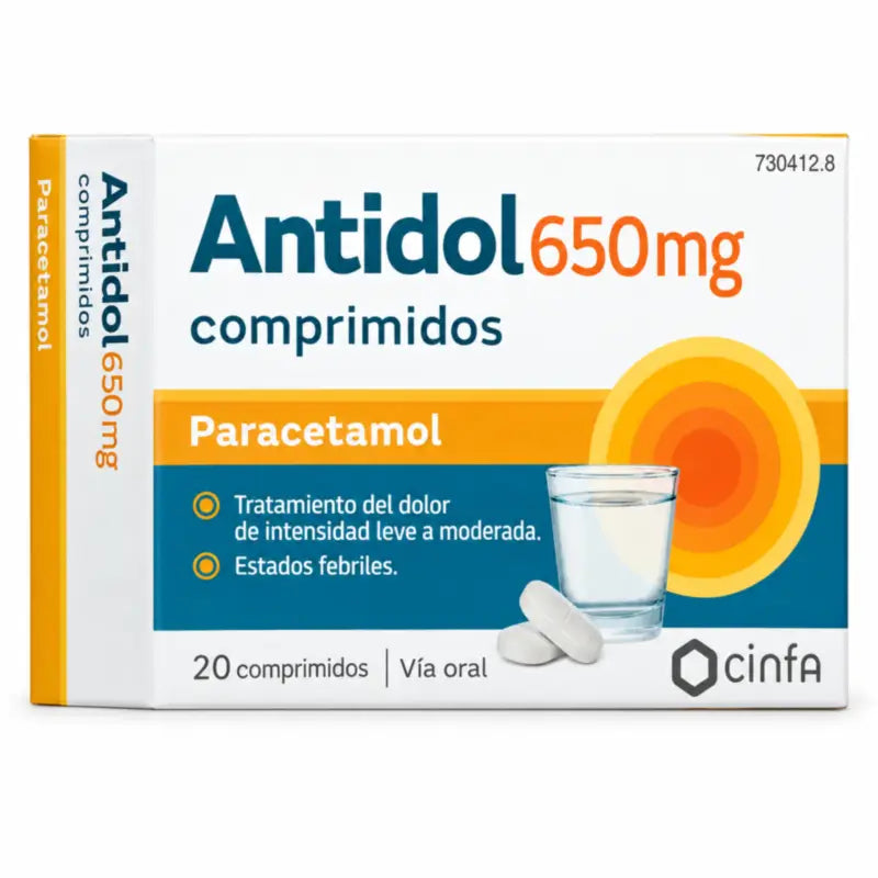Antidol 650 mg, 20 compresse