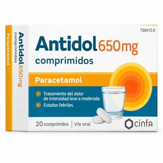 Antidol 650 mg, 20 compresse