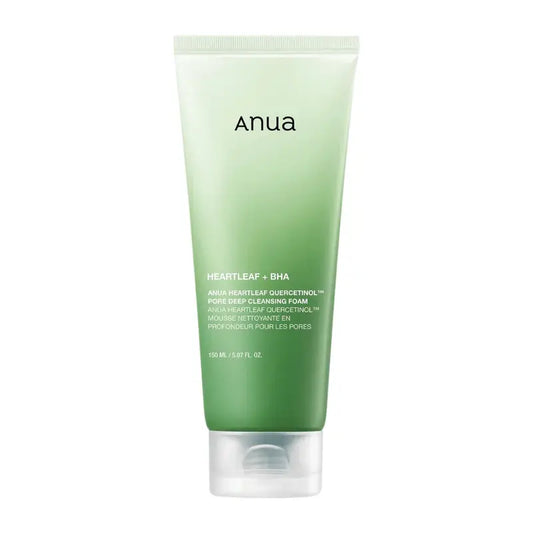 Anua Heartleaf Quercetinol Schiuma detergente profonda per i pori, 150 ml