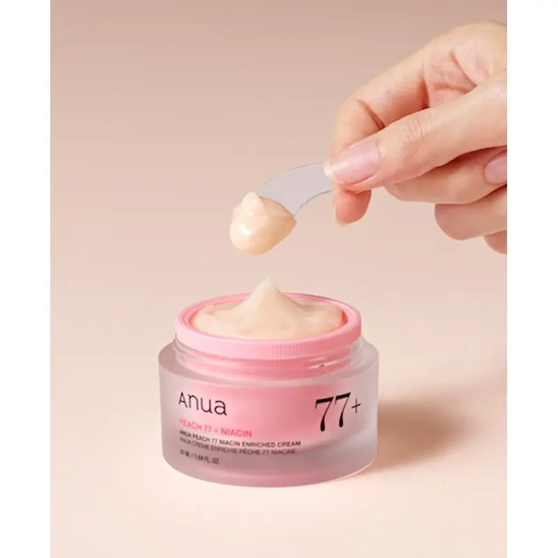 Anua Crema arricchita alla pesca 77% di niacina , 50 ml