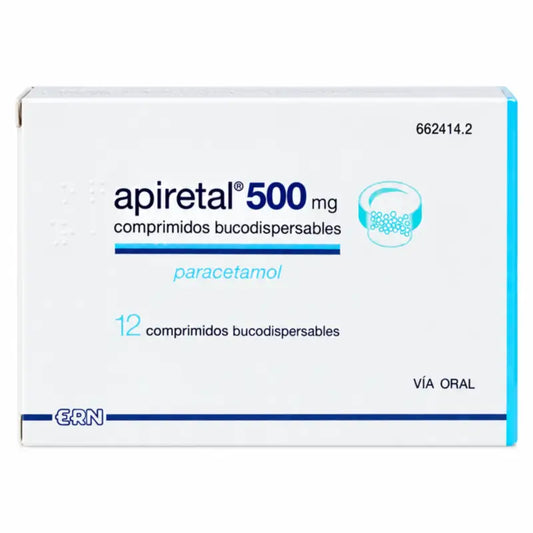 Apiretal 500 mg 12 compresse orodispersibili