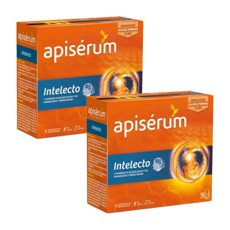 ApiSérum Duplo Intelecto 2 x 18 fiale