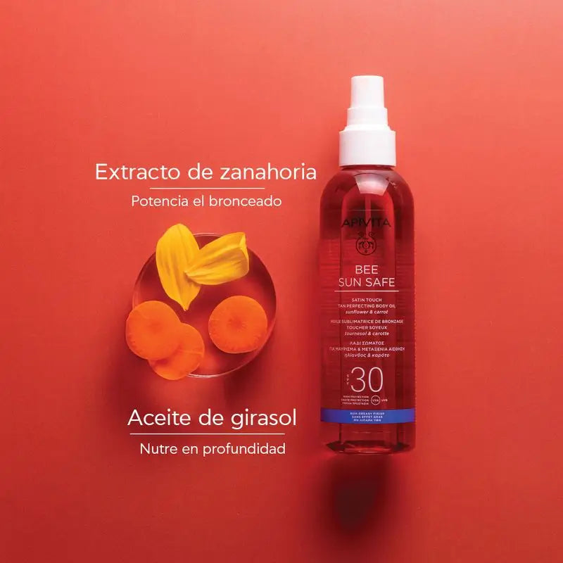 APIVITA Olio Corpo Abbronzatura Perfetta SPF30 200 ml