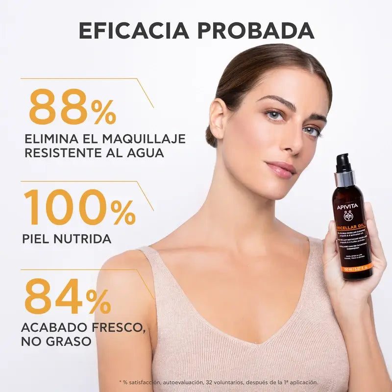 Apivita Olio detergente micellare, 150 ml