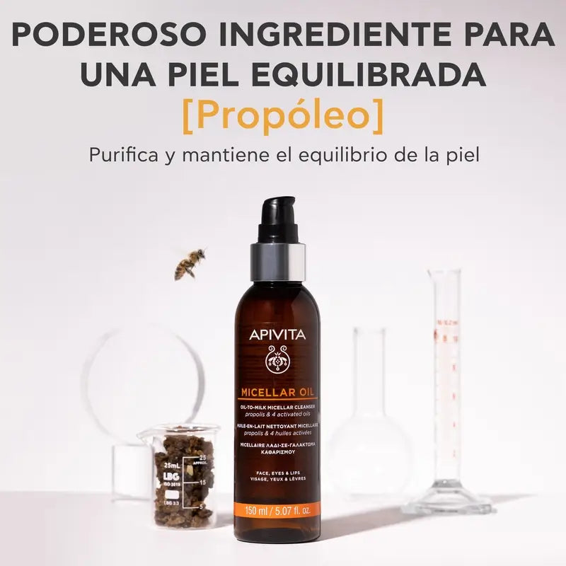 Apivita Olio detergente micellare, 150 ml
