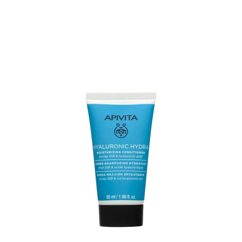 Apivita Hyaluronic Hydra Balsamo per tutti i tipi di capelli, 50 ml