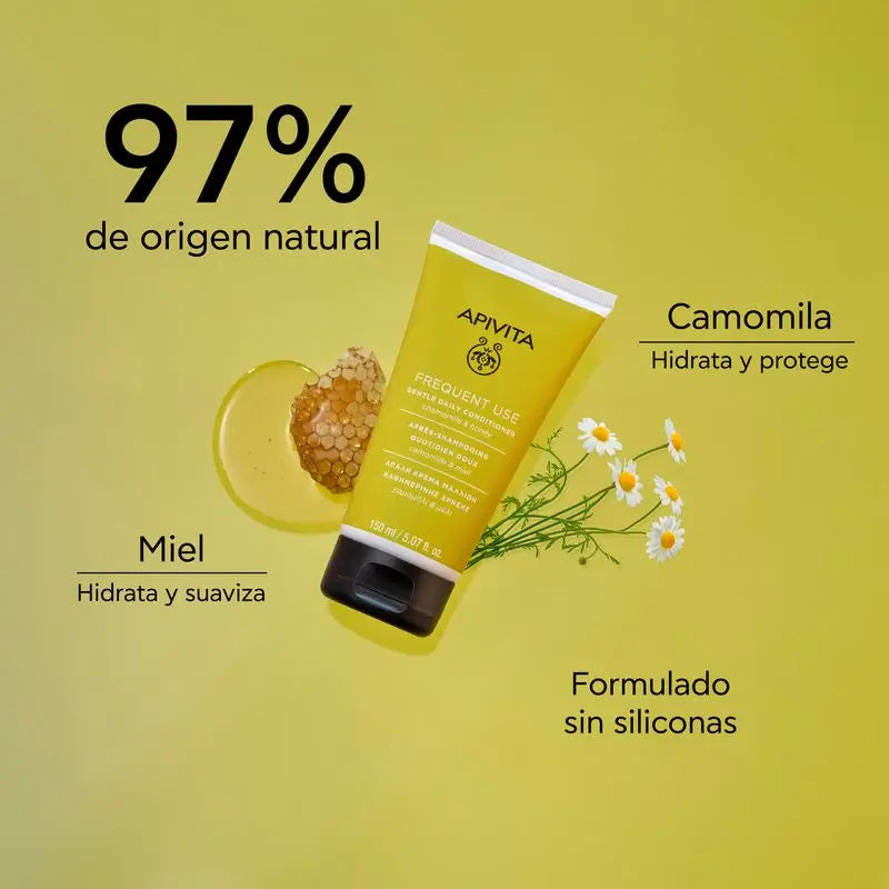 APIVITA Balsamo delicato per tutti i giorni con camomilla e miele 150 ml