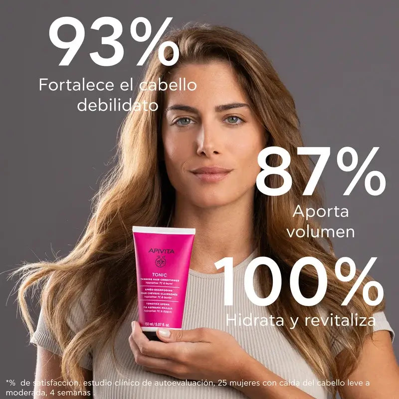 APIVITA Balsamo tonificante per capelli indeboliti con olivello spinoso e alloro 150 ml