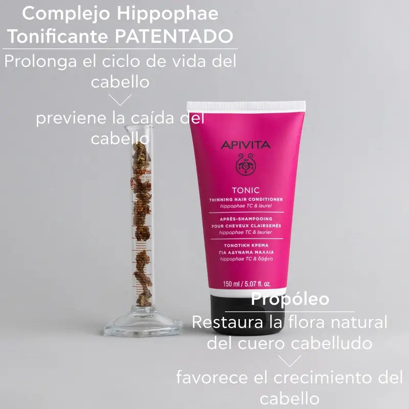 APIVITA Balsamo tonificante per capelli indeboliti con olivello spinoso e alloro 150 ml