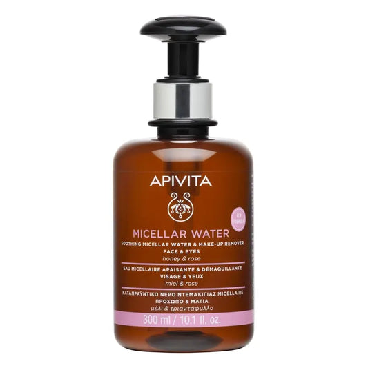 Apivita Acqua micellare lenitiva e struccante, 300 ml