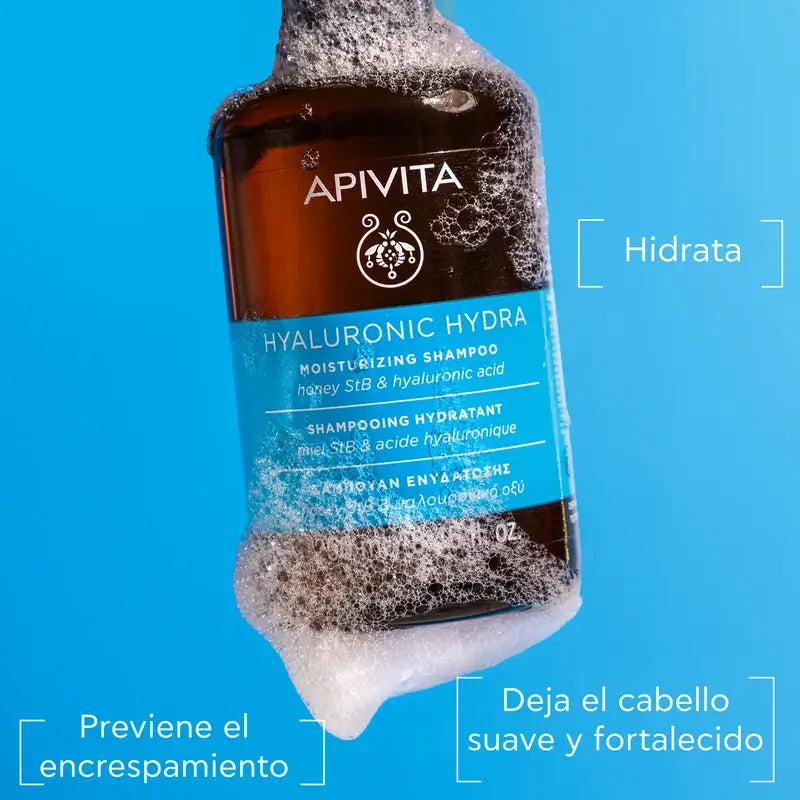 Apivita Apivita Hyaluronic Hydra Shampoo idratante, 250 Ml