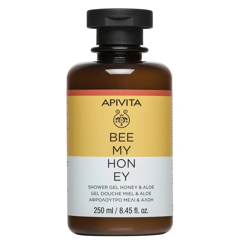 Apivita Bee My Honey Miele e Aloe Gel doccia , 250 ml