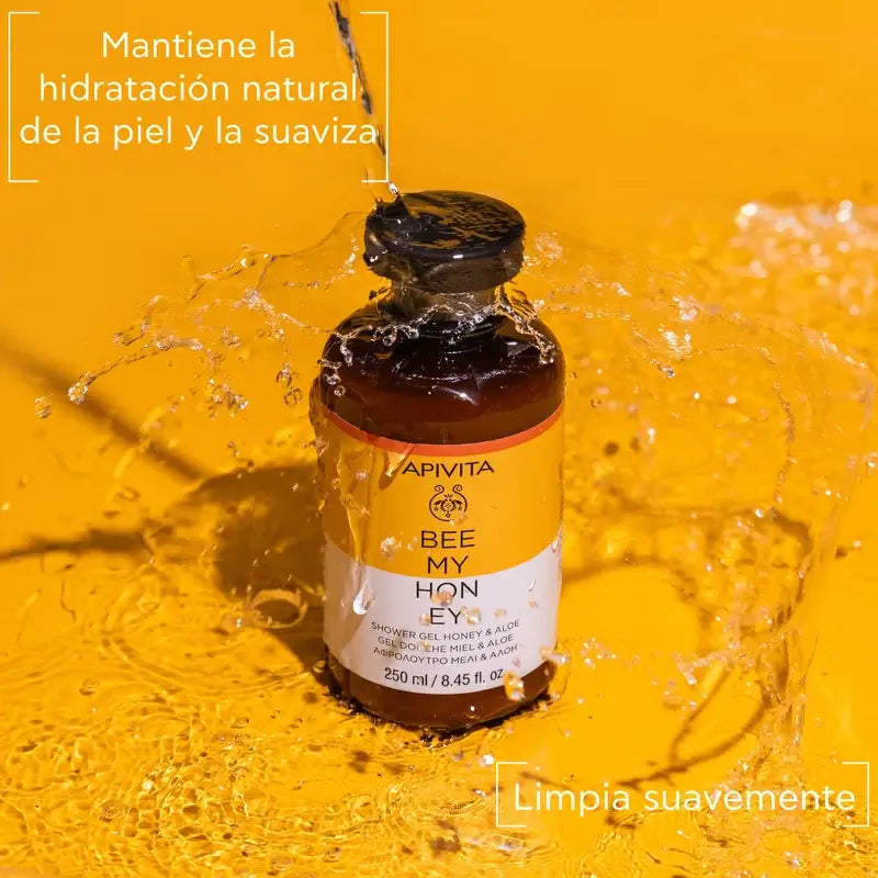 Apivita Bee My Honey Miele e Aloe Gel doccia , 250 ml