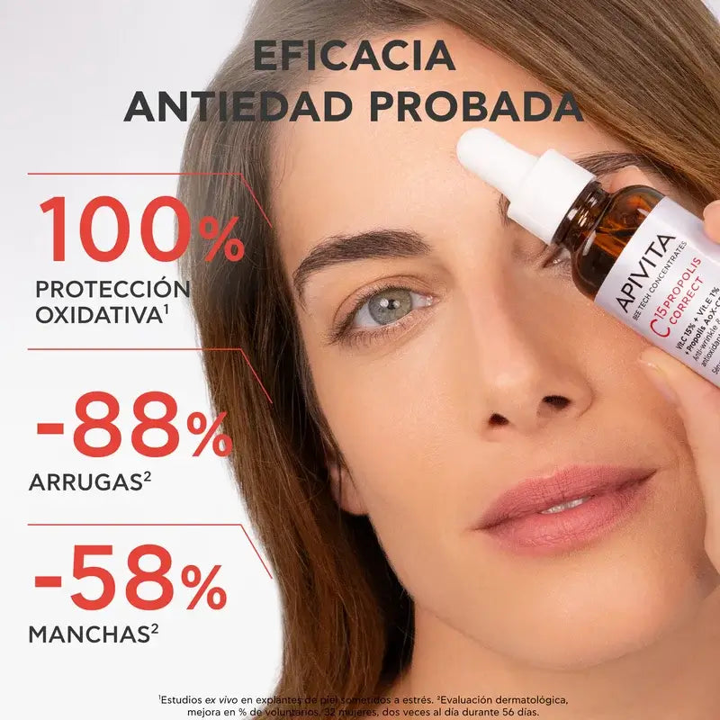Apivita C15 Siero Correttivo alla Propoli, 30 ml