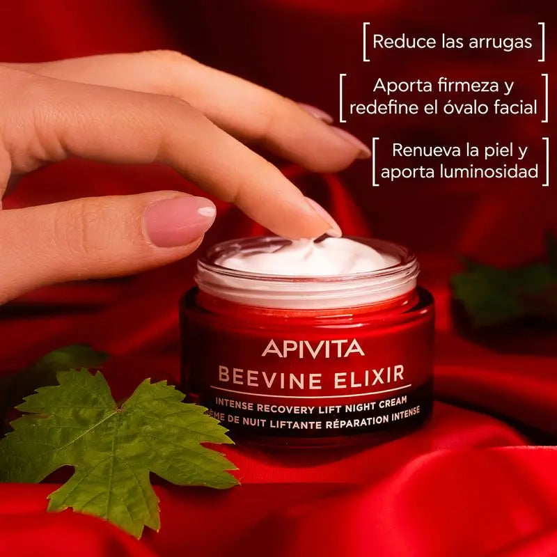Apivita Beevine Elixir Crema viso antirughe, rassodante e modellante , 50 ml