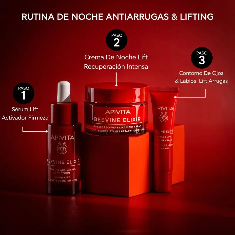 Apivita Beevine Elixir Crema viso antirughe, rassodante e modellante , 50 ml
