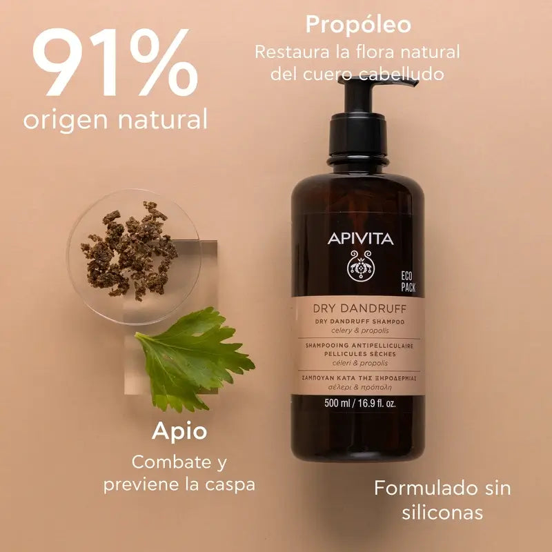 APIVITA Shampoo Anti Forfora Secca 500 ml