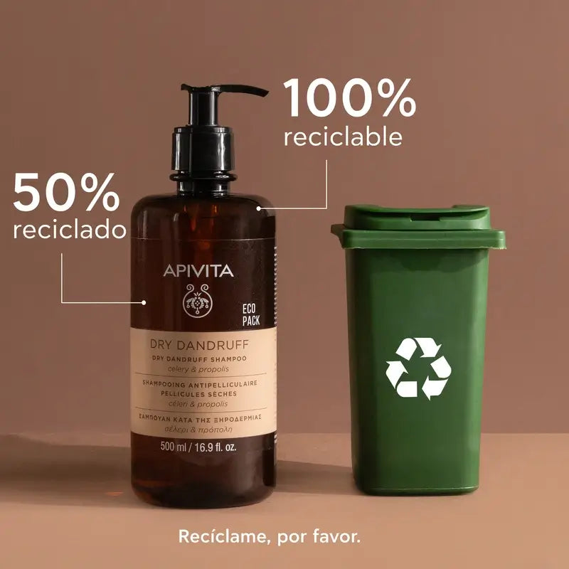APIVITA Shampoo Anti Forfora Secca 500 ml