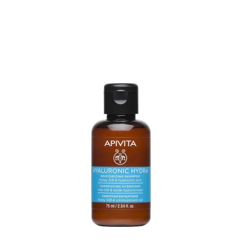 Apivita Hyaluronic Hydra Shampoo Idratante , 75 ml