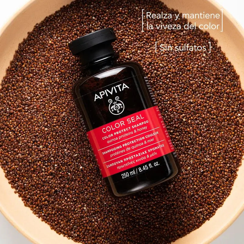 Apivita Shampoo Sigillante con Quinoa e Miele , 250 ml