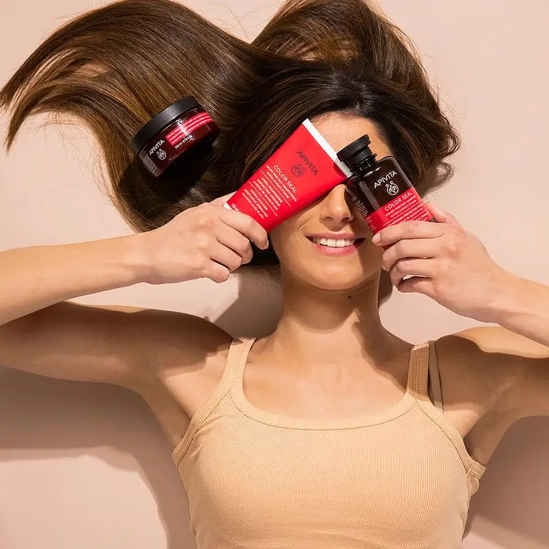 Apivita Shampoo Sigillante con Quinoa e Miele , 250 ml