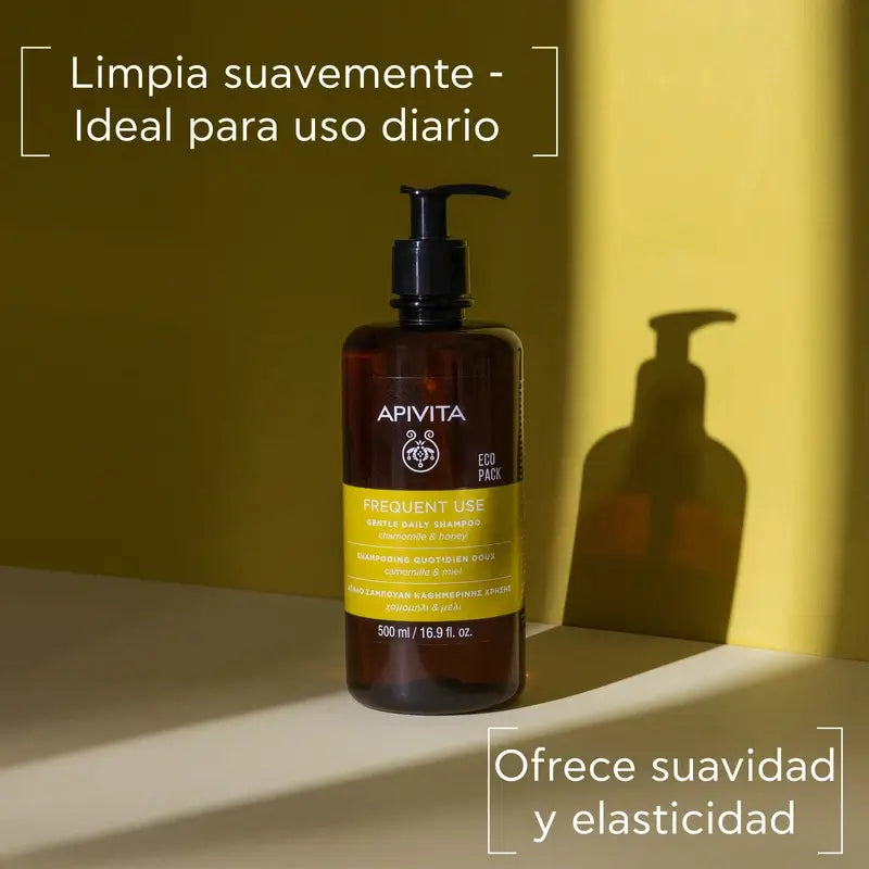 APIVITA Shampoo delicato per tutti i giorni, 500 ml
