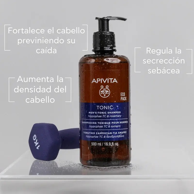 Apivita Men Shampoo tonificante anticaduta 500 ml