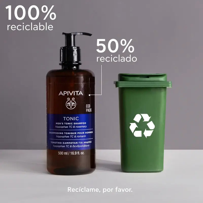 Apivita Men Shampoo tonificante anticaduta 500 ml