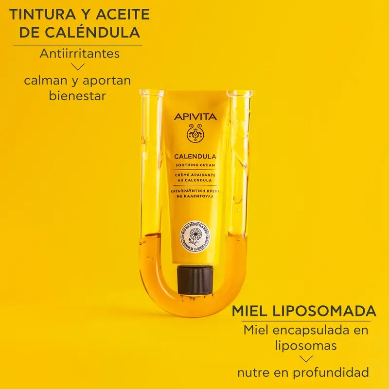 Apivita Creme alle erbe lenitive alla calendula, 50 ml