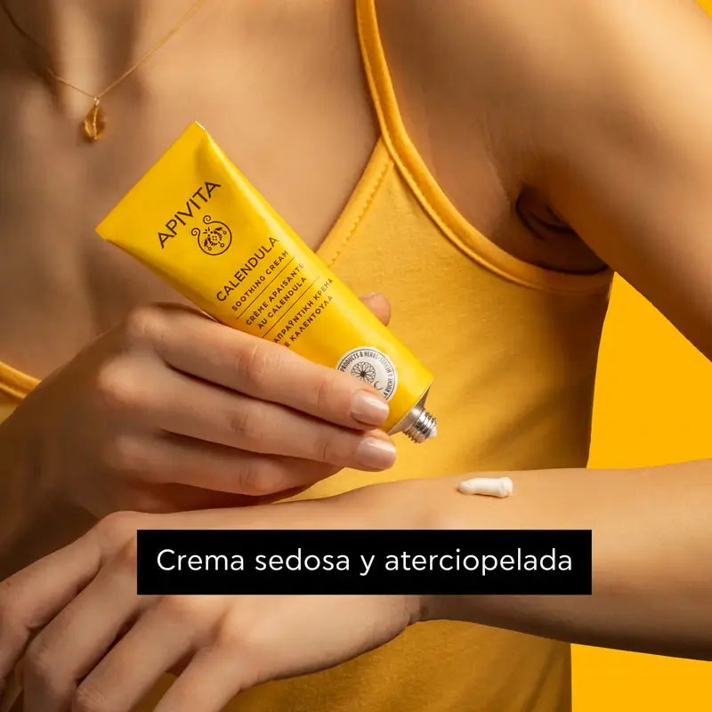 Apivita Creme alle erbe lenitive alla calendula, 50 ml