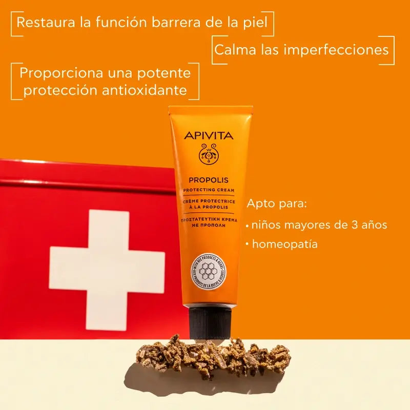 Apivita Creme alle erbe protettive con propoli, 50 ml