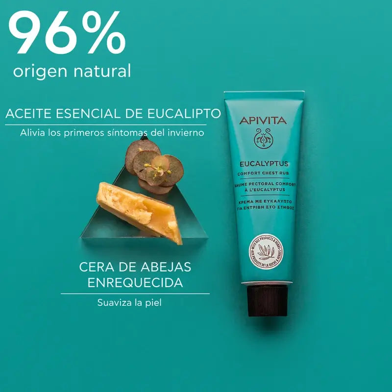 Apivita Creme alle erbe - Unguento lenitivo all'eucalipto, 50 ml