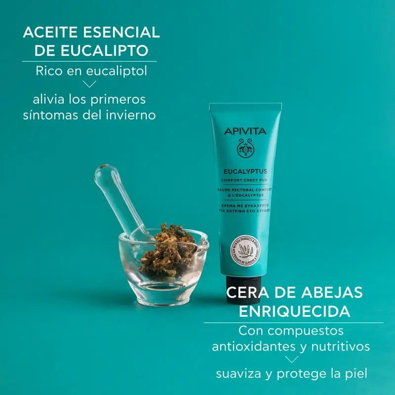 Apivita Creme alle erbe - Unguento lenitivo all'eucalipto, 50 ml