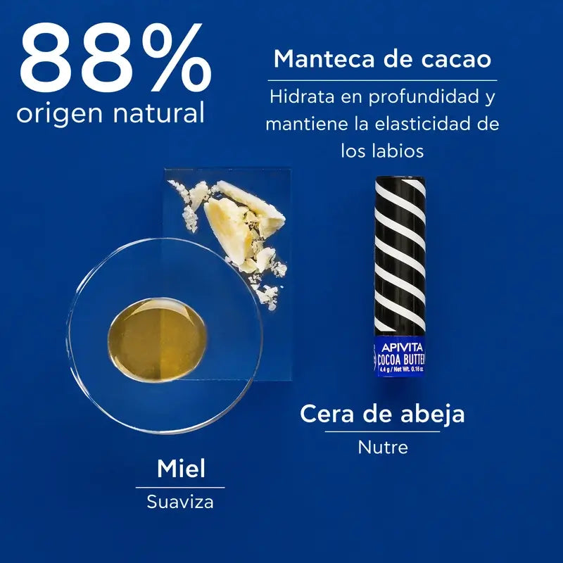 APIVITA Balsamo labbra SPF 20 con burro di cacao 4,4 g