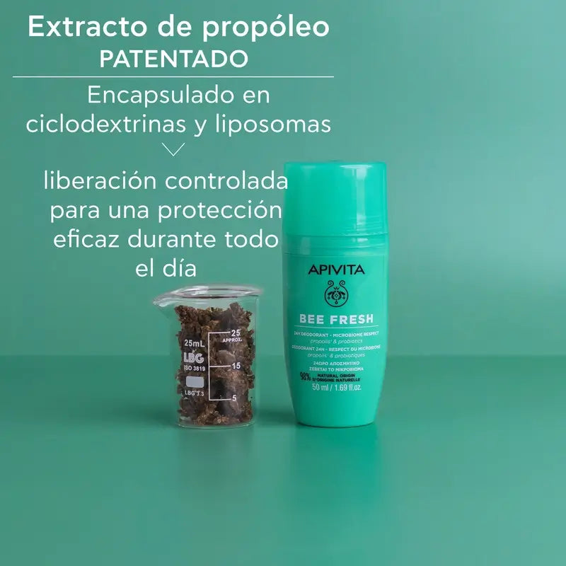 APIVITA Bee Fresh Deodorante Roll-on