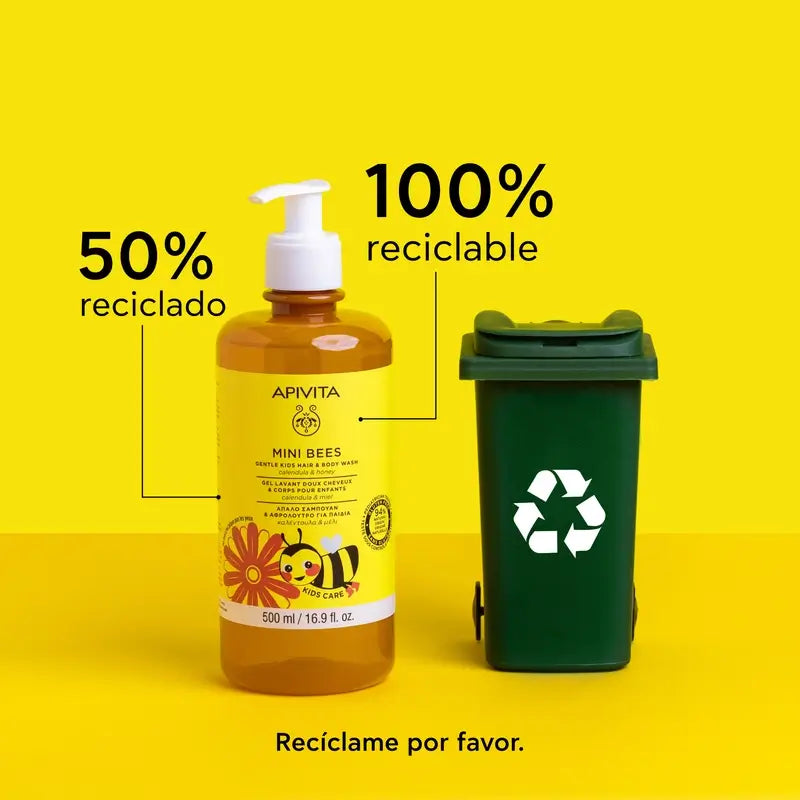 APIVITA Gel shampoo delicato per bambini, 500 ml