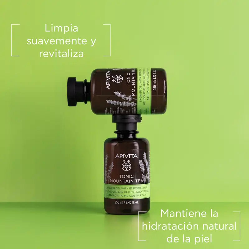 Apivita Gel da bagno al tè di montagna 250ml