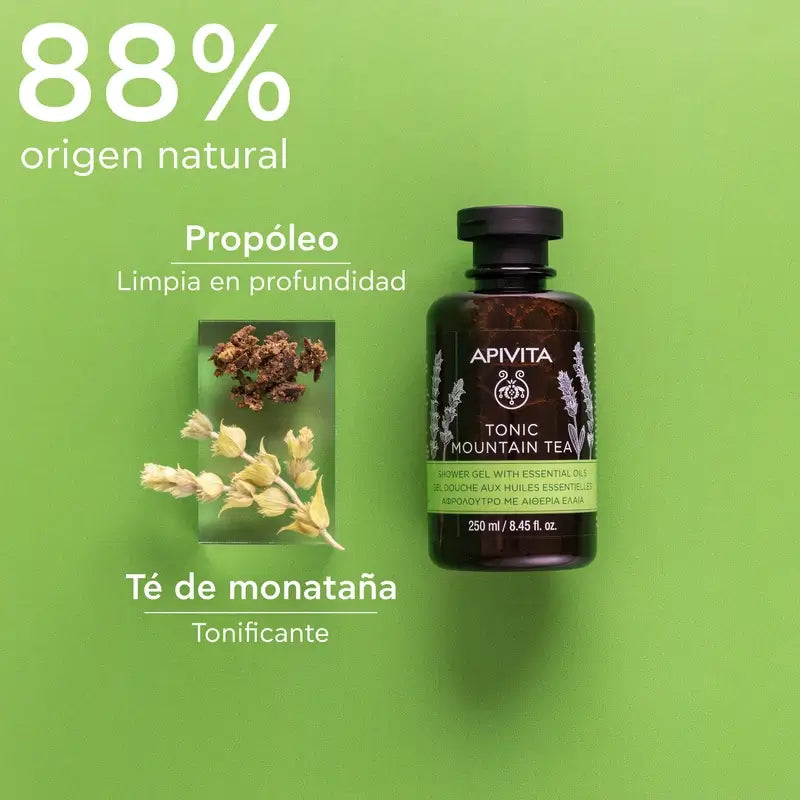 Apivita Gel da bagno al tè di montagna 250ml