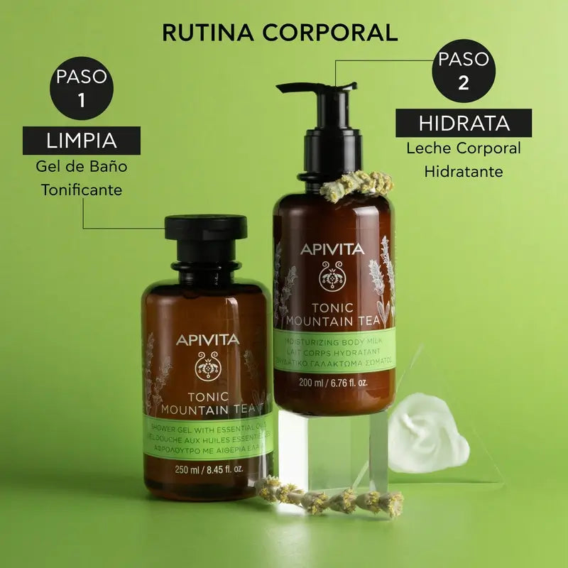 Apivita Gel da bagno al tè di montagna 250ml