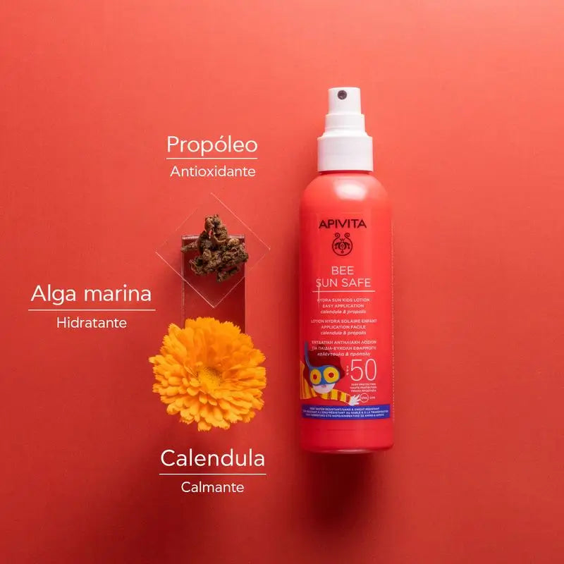 APIVITA Hydra Spray solare per bambini SPF 50 200 ml