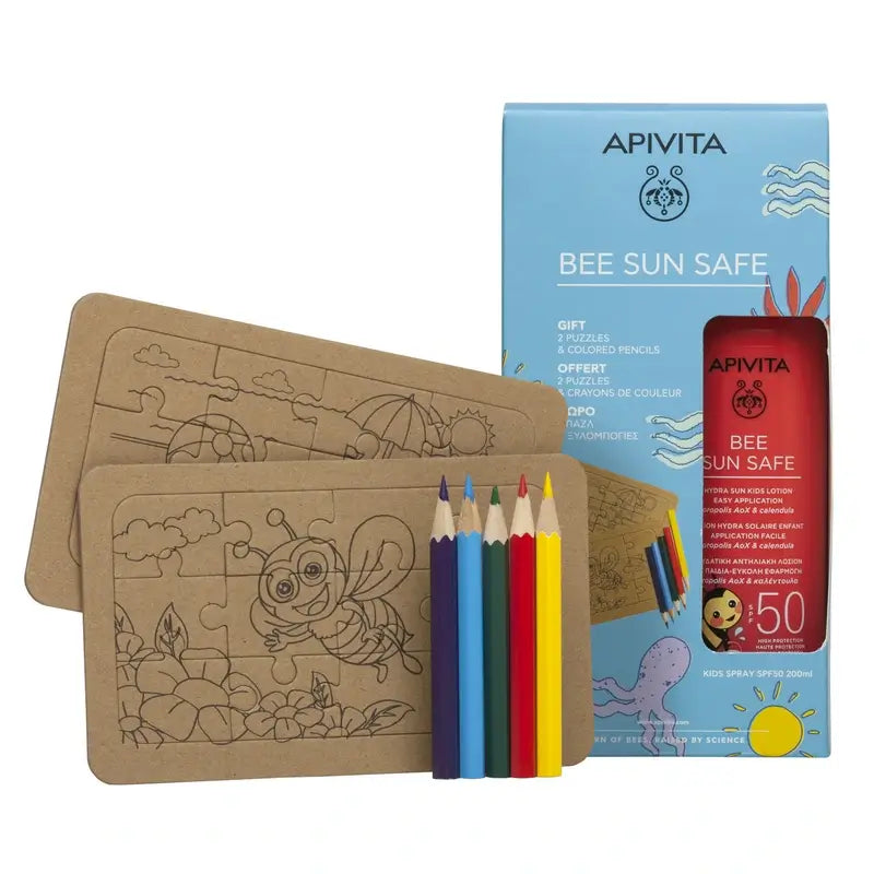 Apivita Hydra Sun Spray per bambini Spf50 + Regalo gratuito