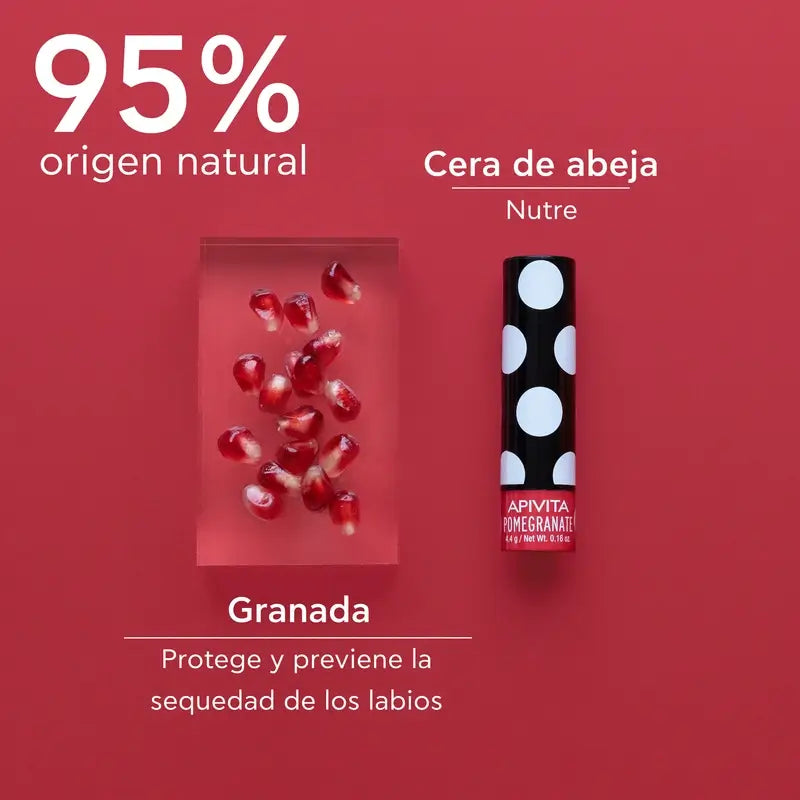 APIVITA Balsamo labbra al melograno 4,4 g