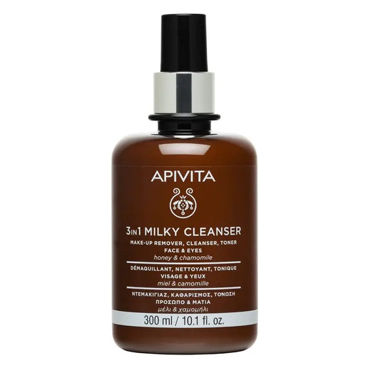Apivita Latte detergente 3 in 1, 300 ml