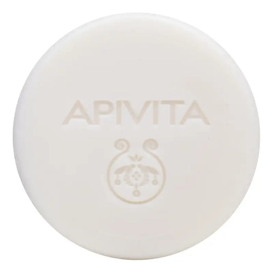 Apivita Detergente e struccante solido per viso e occhi, 80 G