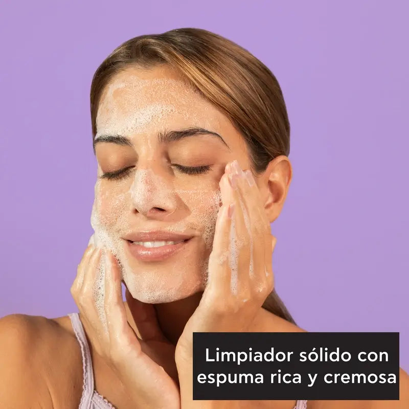 Apivita Detergente e struccante solido per viso e occhi, 80 G